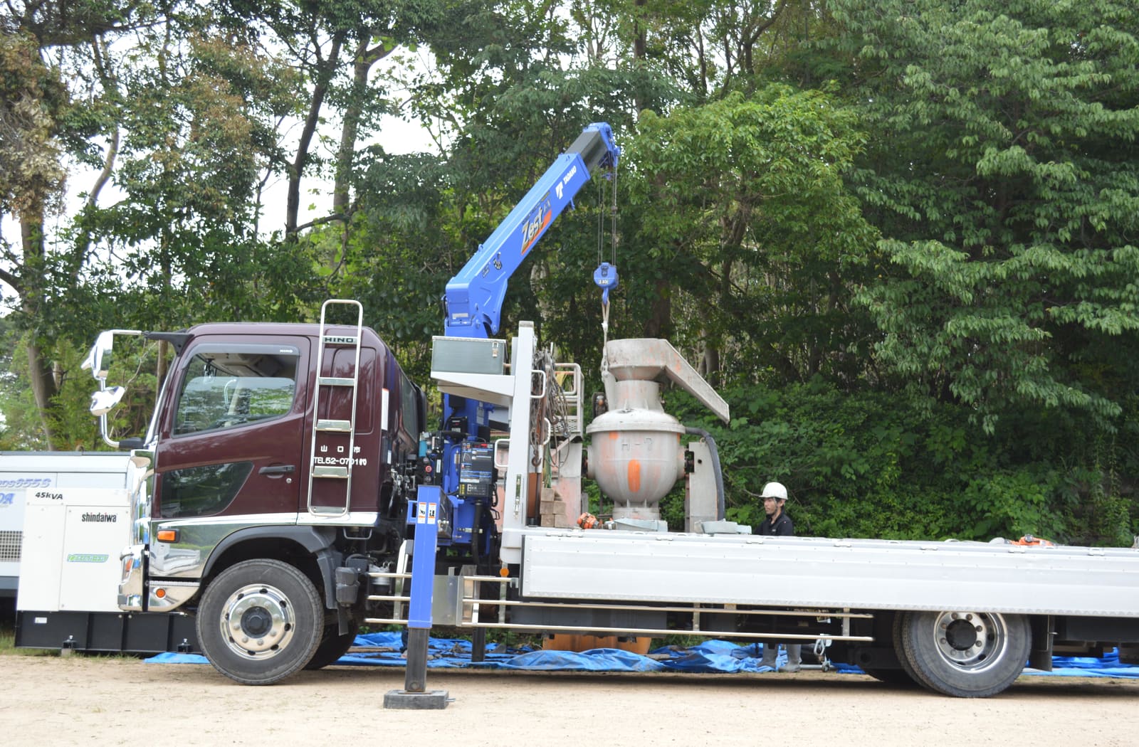 材木やプレカット材など建築資材の運搬相談に対応